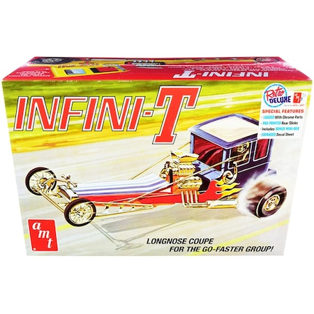 Amt Infini-T Custom Dragster Skill 2 Model Kit 1 by 25 Scale Model AMT1258